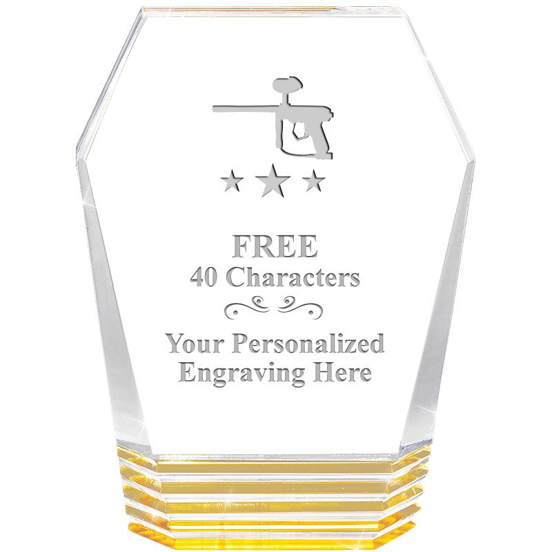 5" MONUMENT GOLD ROCKWELL ACRY