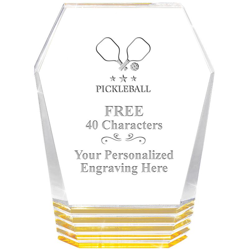 5" MONUMENT GOLD ROCKWELL ACRY