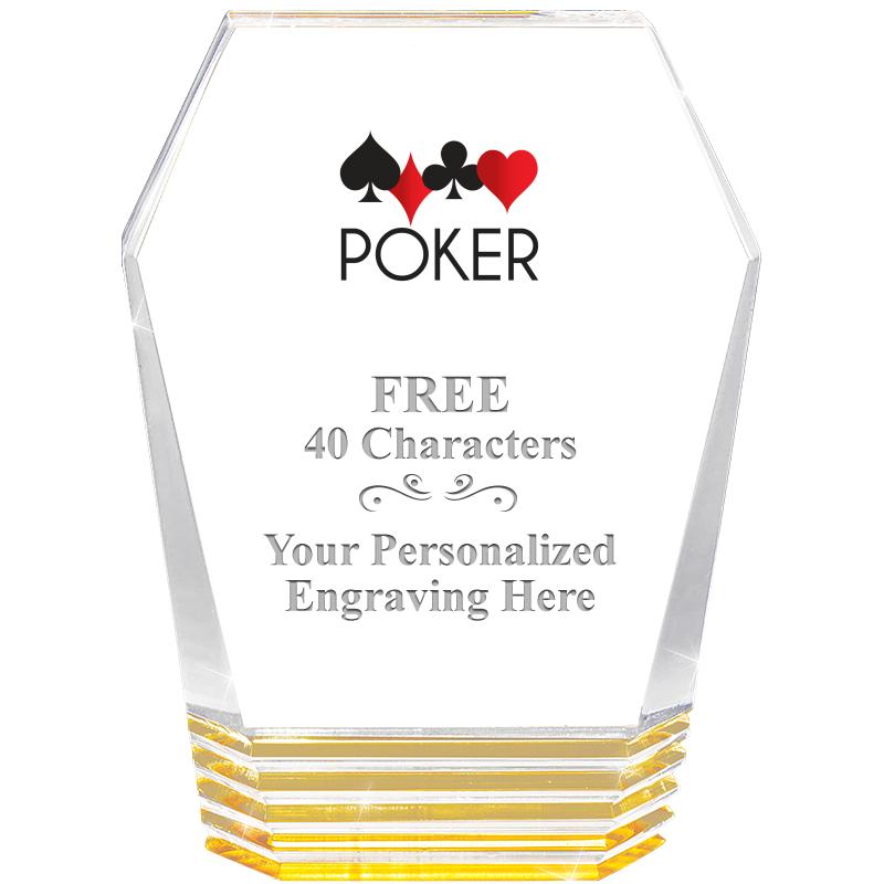 5" MONUMENT GOLD ROCKWELL ACRY