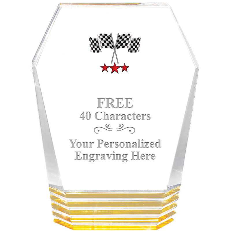 5" MONUMENT GOLD ROCKWELL ACRY