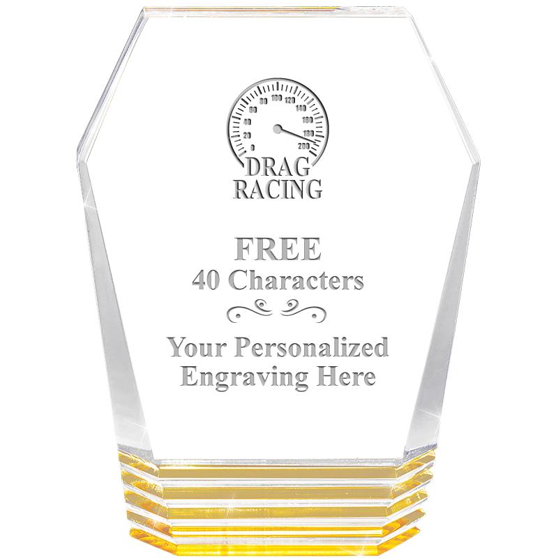 5" MONUMENT GOLD ROCKWELL ACRY