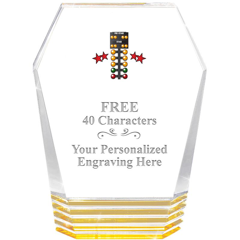 5" MONUMENT GOLD ROCKWELL ACRY