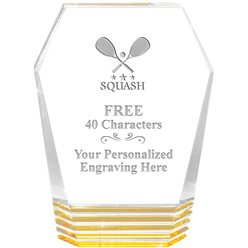 5" MONUMENT GOLD ROCKWELL ACRY