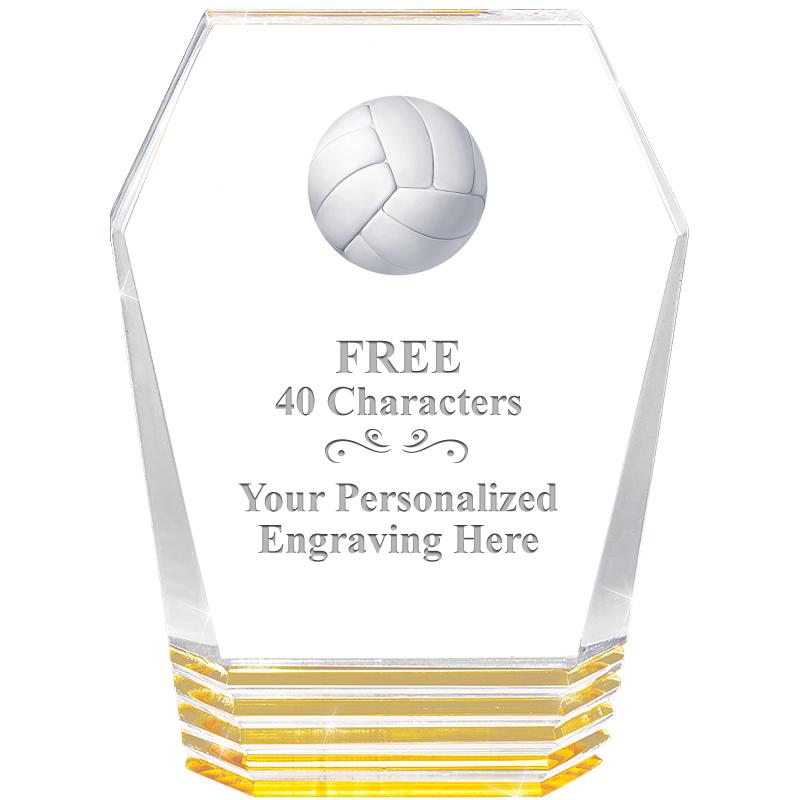 5" MONUMENT GOLD ROCKWELL ACRY