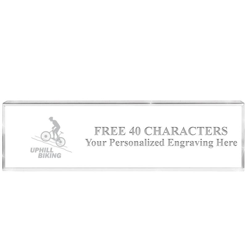 2.25" DESK NAMEPLATE ACRYLIC