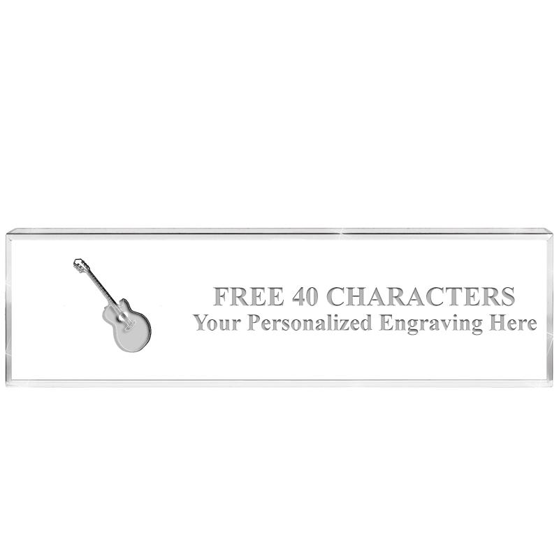 2.25" DESK NAMEPLATE ACRYLIC