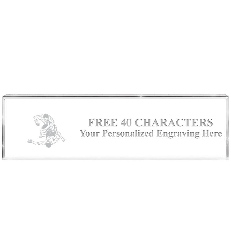 2.25" DESK NAMEPLATE ACRYLIC