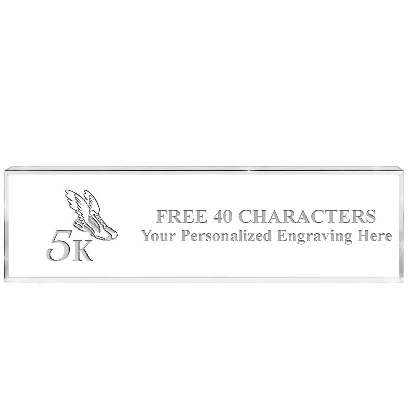 2.25" DESK NAMEPLATE ACRYLIC