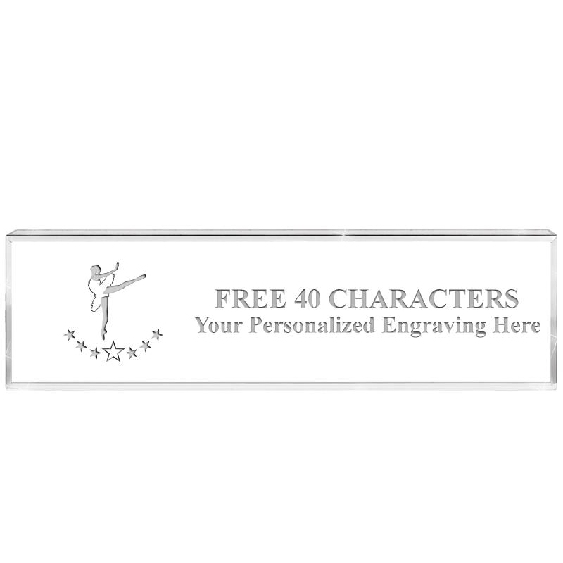 2.25" DESK NAMEPLATE ACRYLIC