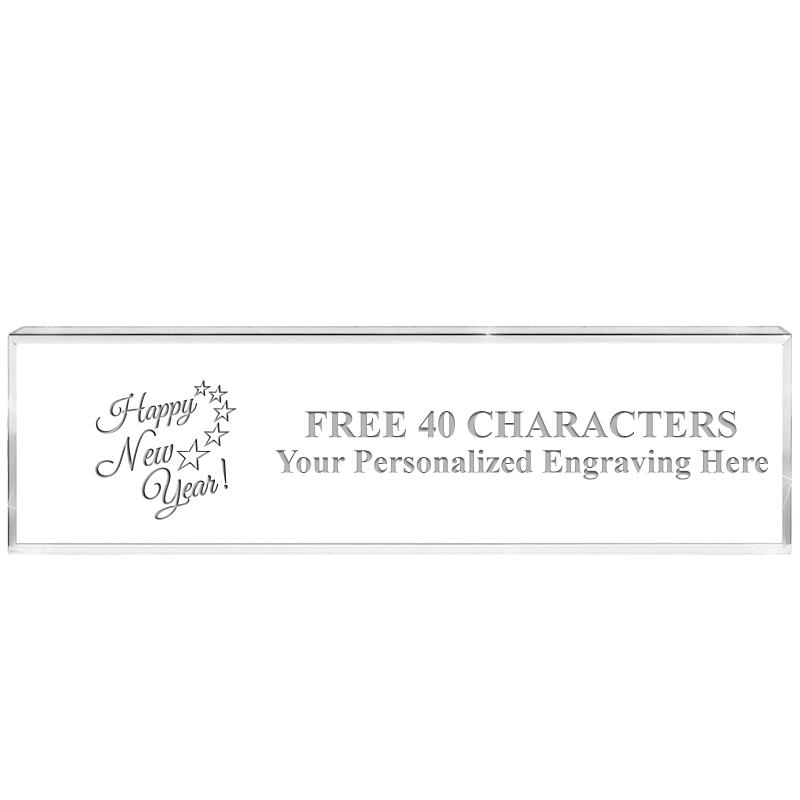 2.25" DESK NAMEPLATE ACRYLIC