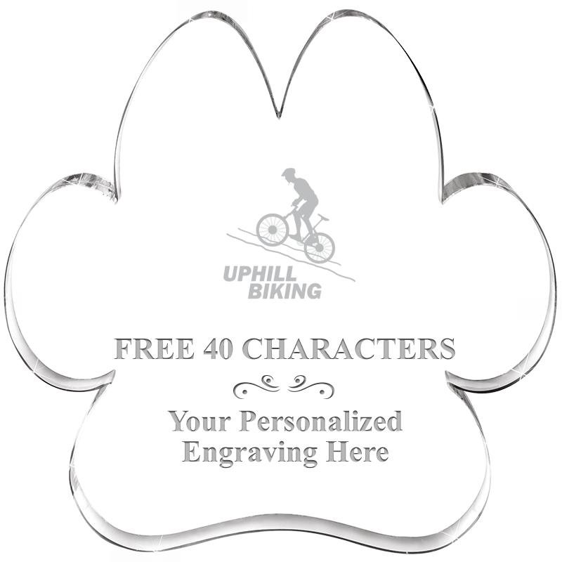 5.8" PAW PRINT ACRYLIC