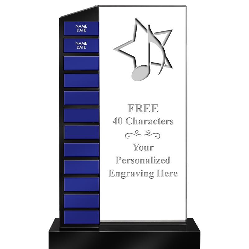 12.5" PERPETUAL ACR BLUE PLT