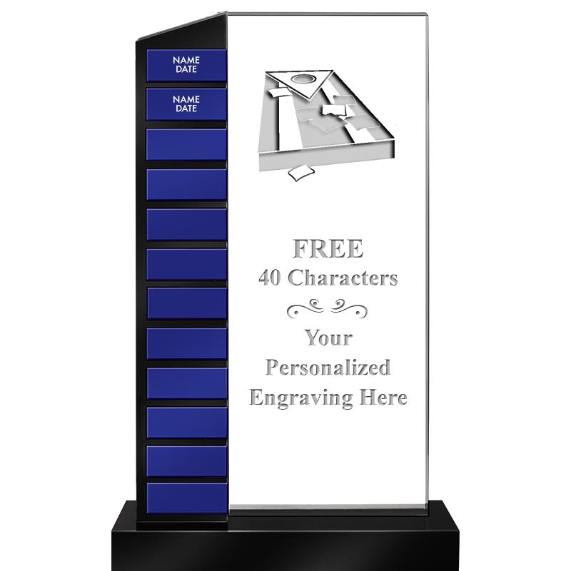 12.5" PERPETUAL ACR BLUE PLT