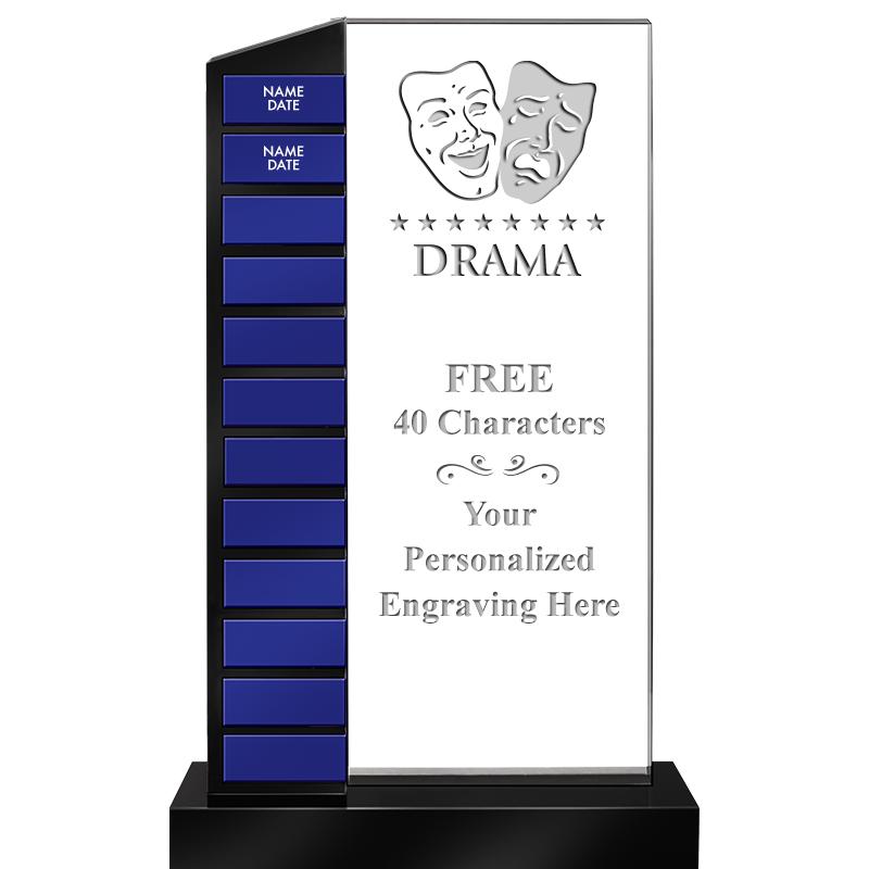 12.5" PERPETUAL ACR BLUE PLT