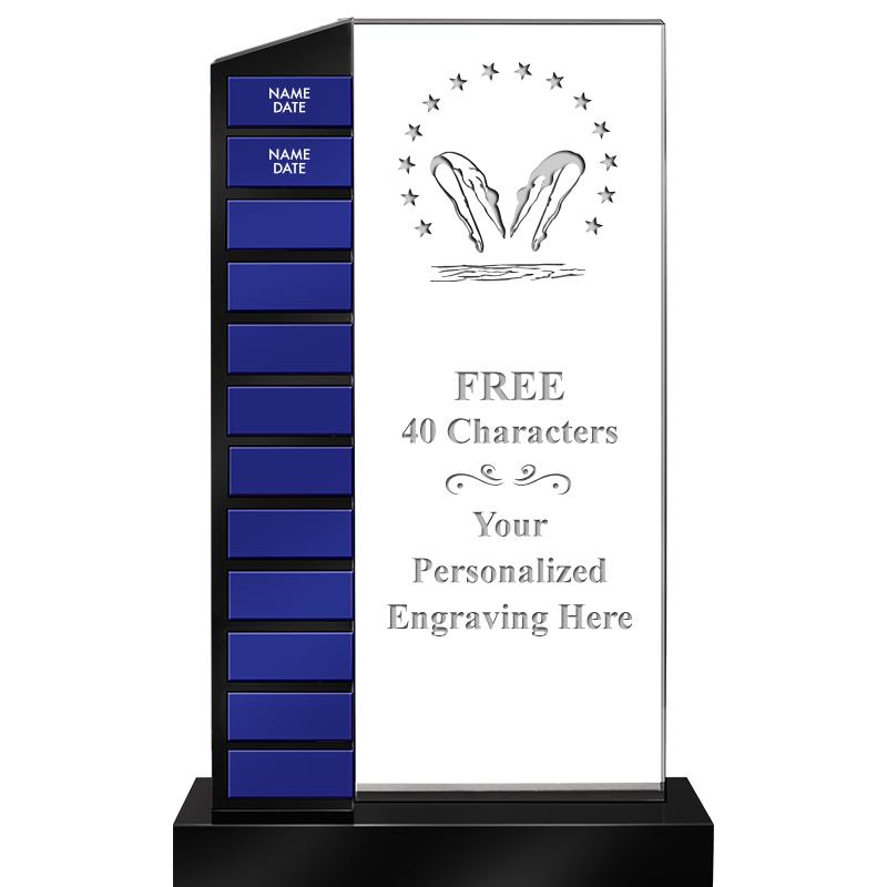 12.5" PERPETUAL ACR BLUE PLT