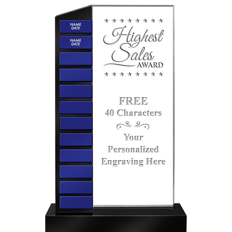 12.5" PERPETUAL ACR BLUE PLT