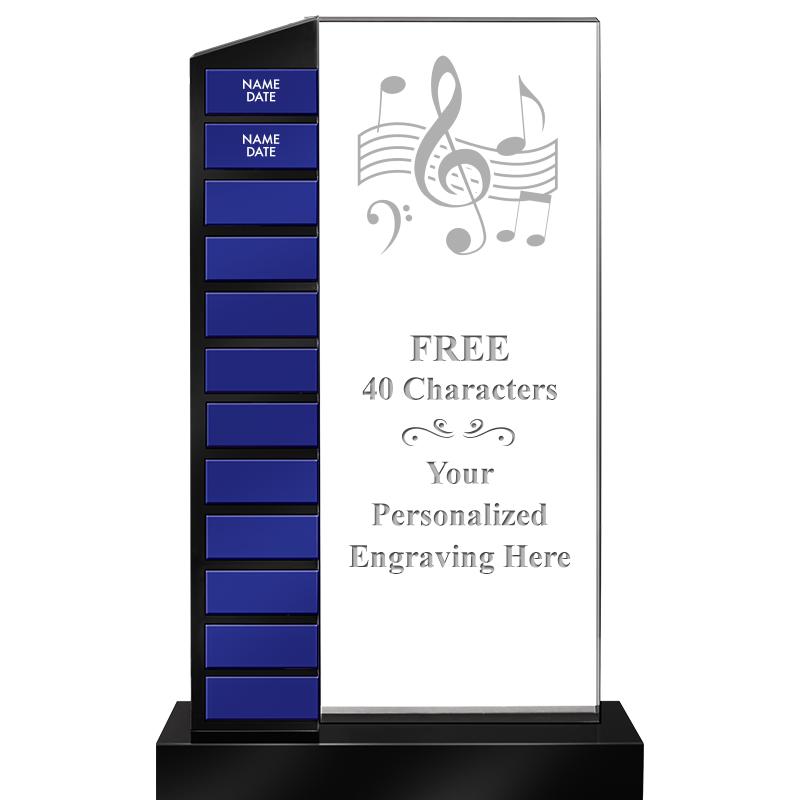 12.5" PERPETUAL ACR BLUE PLT