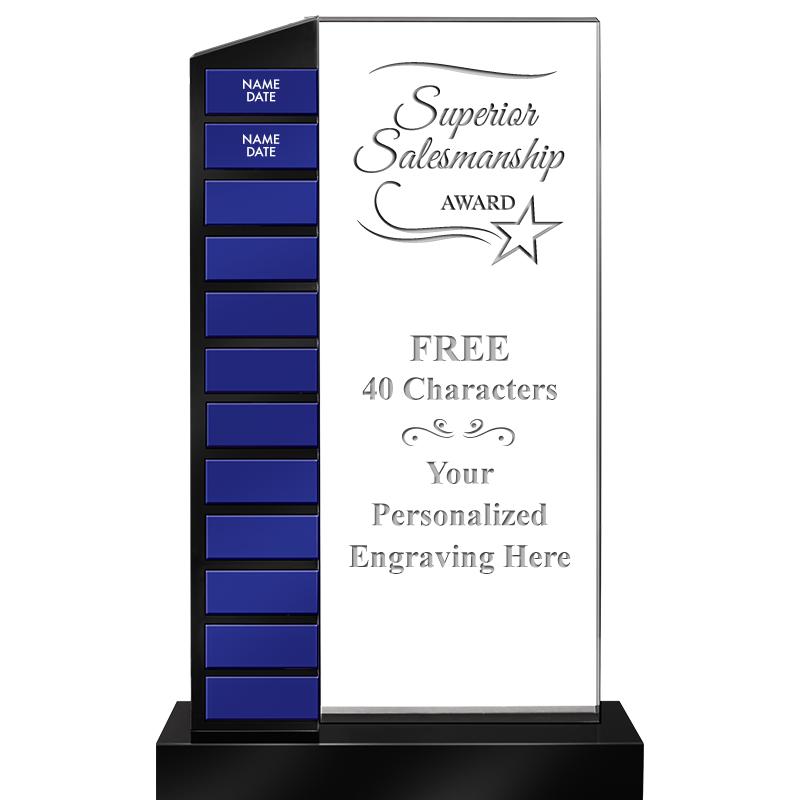 12.5" PERPETUAL ACR BLUE PLT