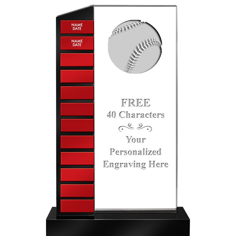 12.5" PERPETUAL ACR RED PLT