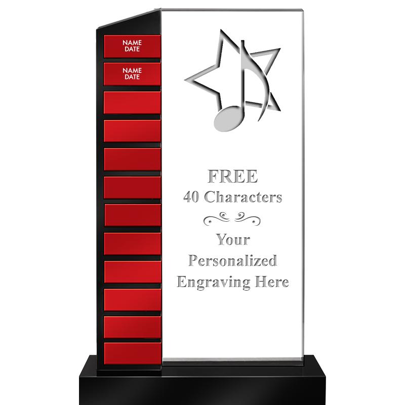 12.5" PERPETUAL ACR RED PLT