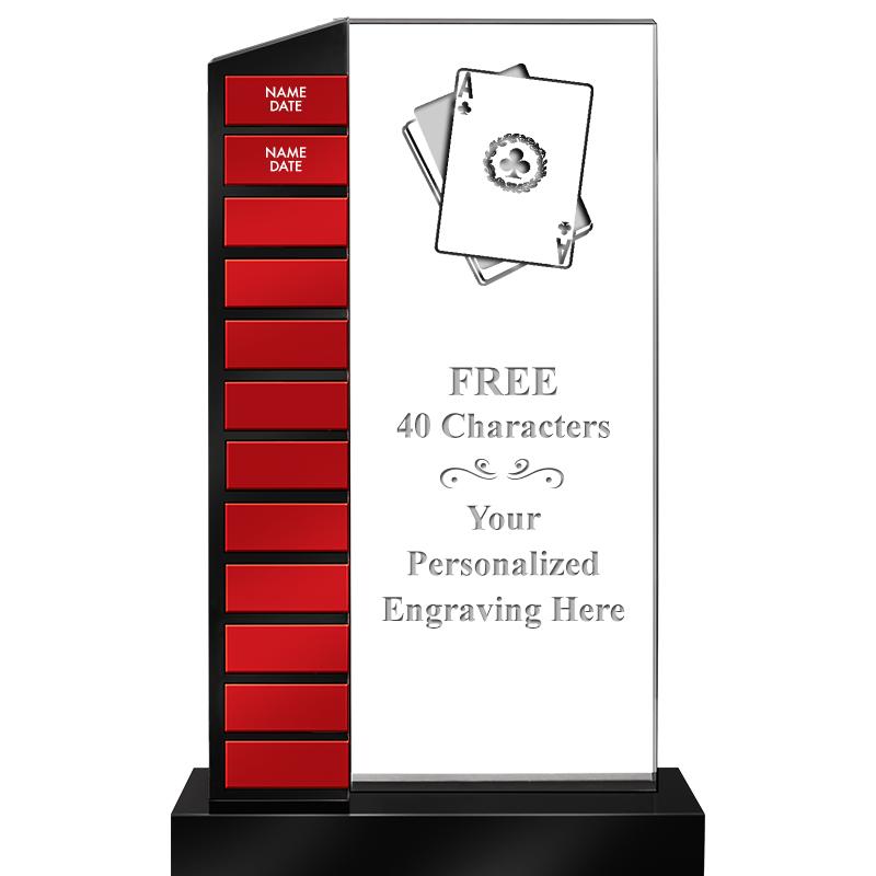 12.5" PERPETUAL ACR RED PLT