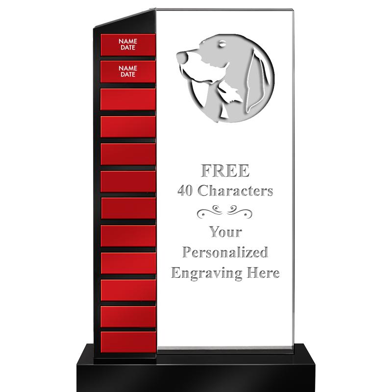 12.5" PERPETUAL ACR RED PLT