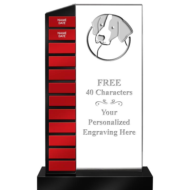 12.5" PERPETUAL ACR RED PLT