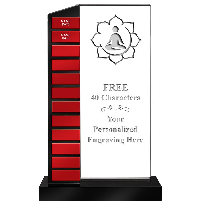 12.5" PERPETUAL ACR RED PLT