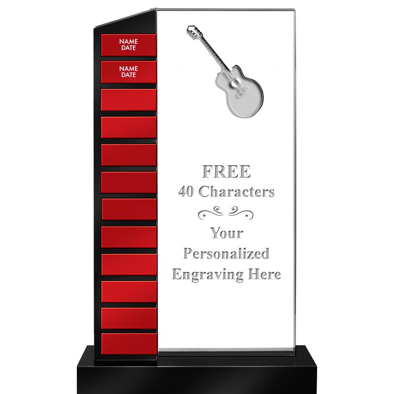 12.5" PERPETUAL ACR RED PLT