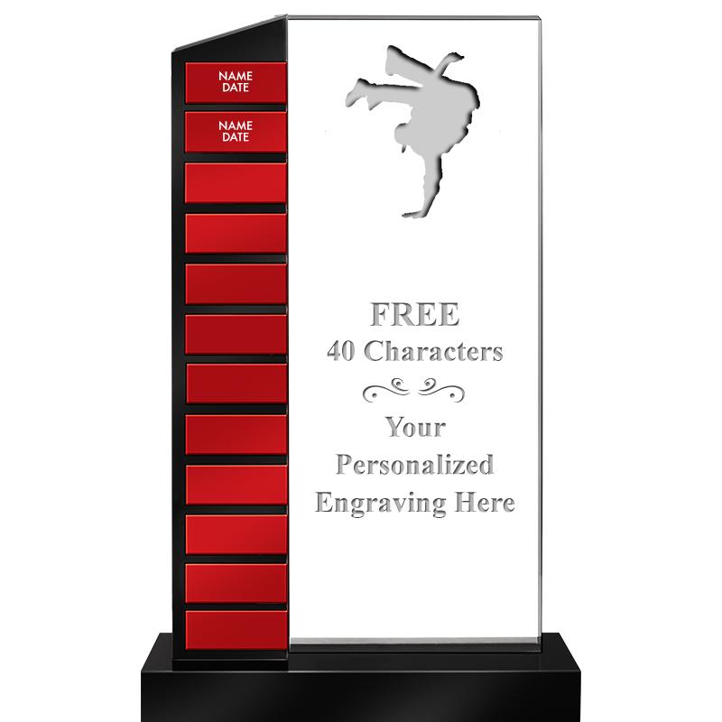 12.5" PERPETUAL ACR RED PLT