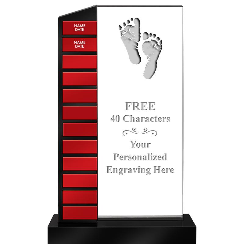 12.5" PERPETUAL ACR RED PLT