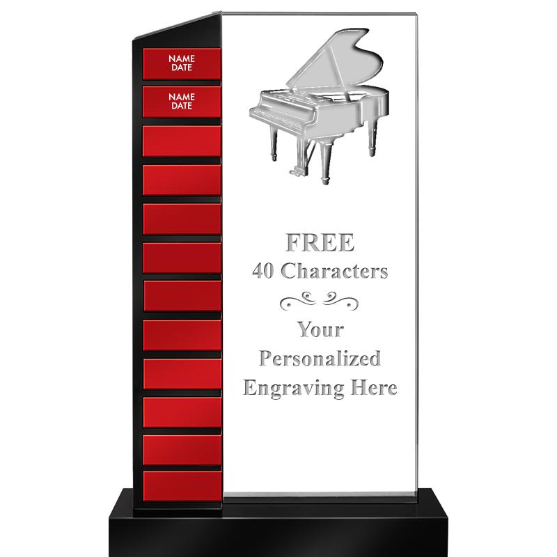 12.5" PERPETUAL ACR RED PLT