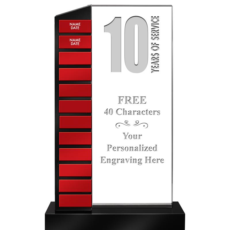 12.5" PERPETUAL ACR RED PLT