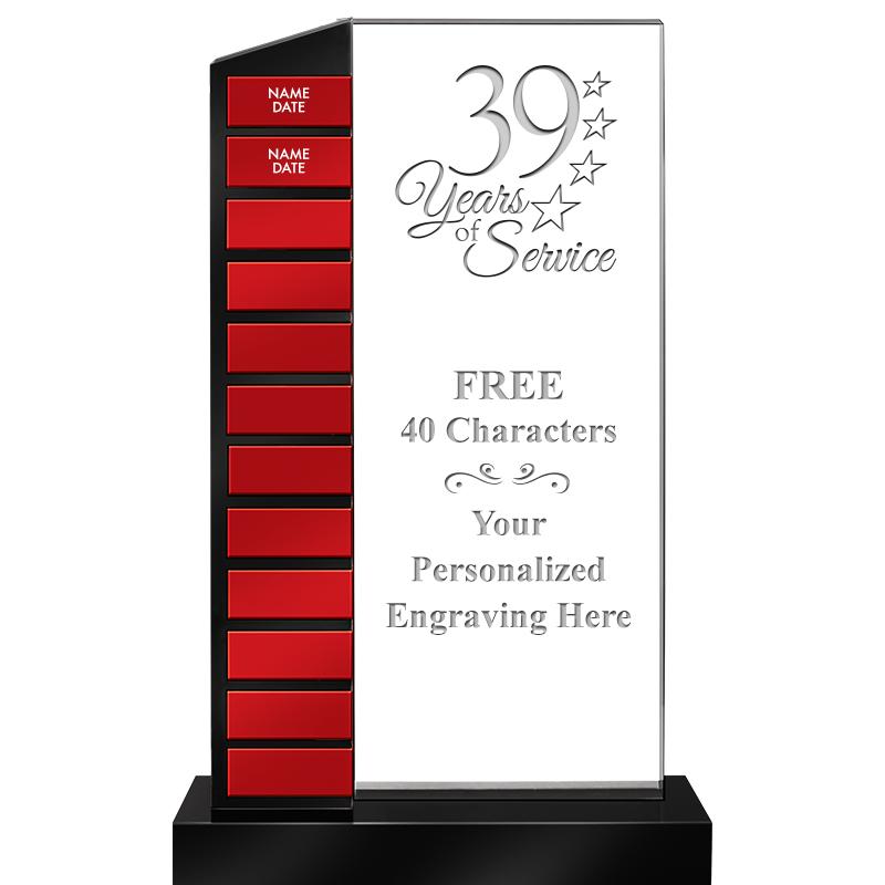 12.5" PERPETUAL ACR RED PLT