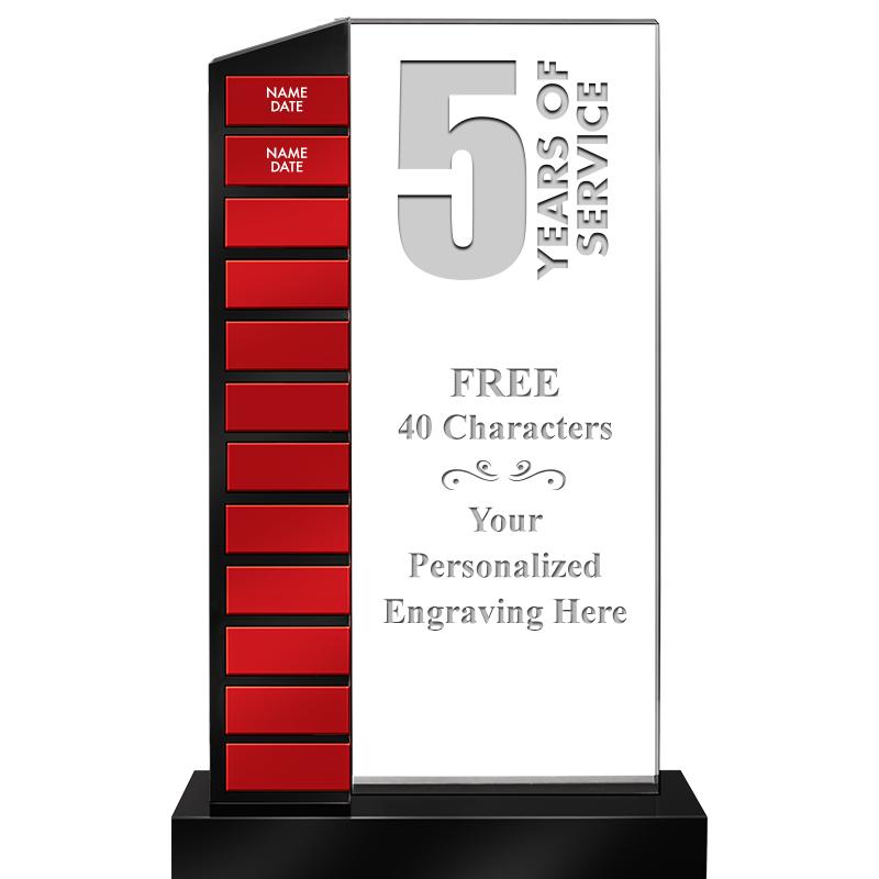 12.5" PERPETUAL ACR RED PLT