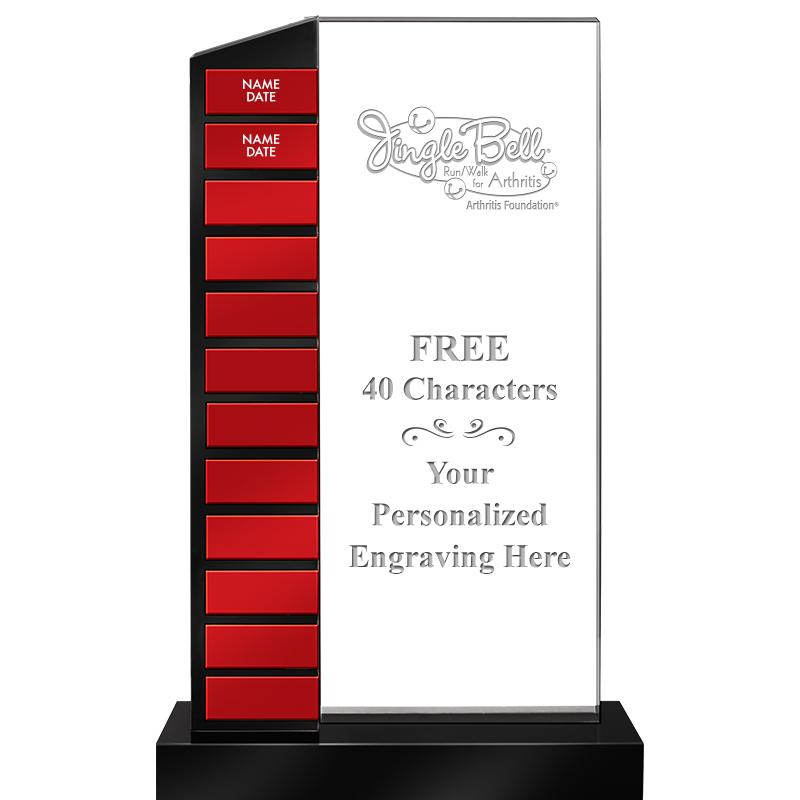 12.5" PERPETUAL ACR RED PLT