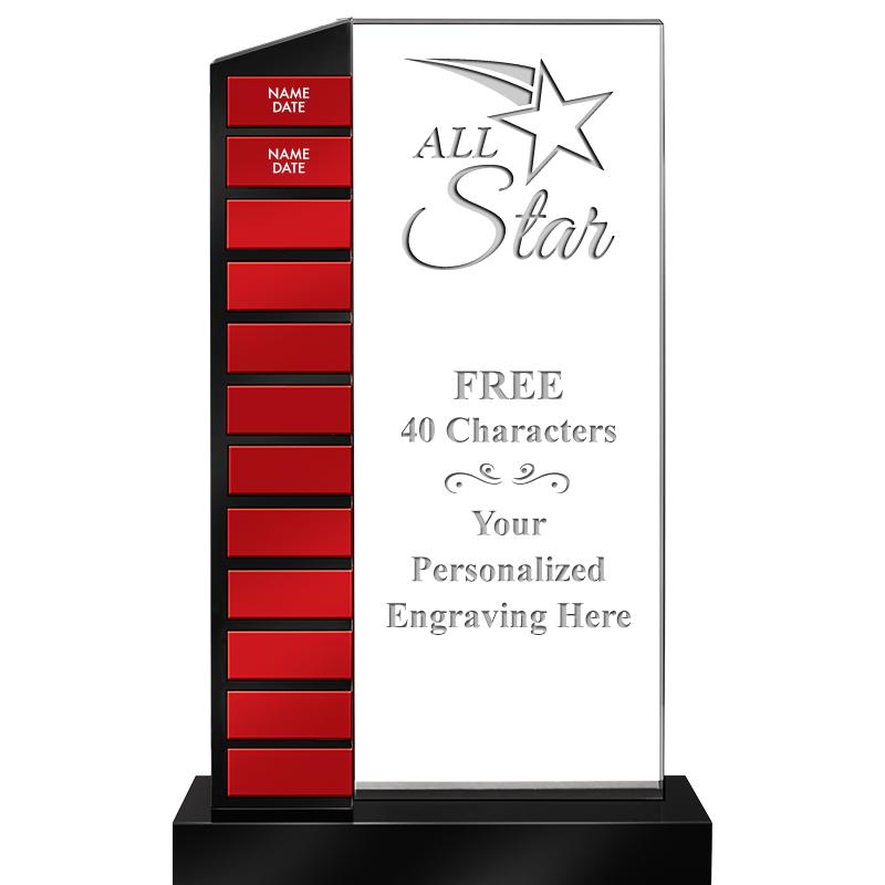 12.5" PERPETUAL ACR RED PLT