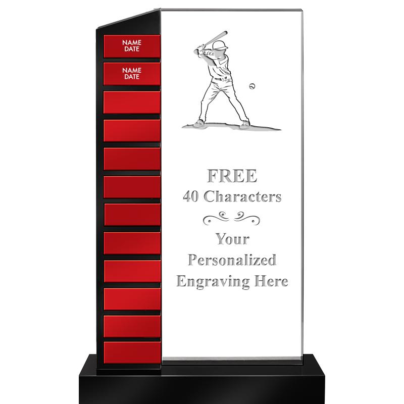 12.5" PERPETUAL ACR RED PLT