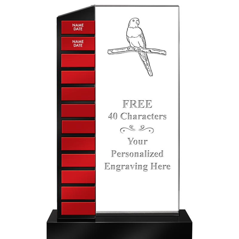 12.5" PERPETUAL ACR RED PLT