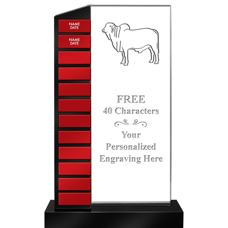 12.5" PERPETUAL ACR RED PLT