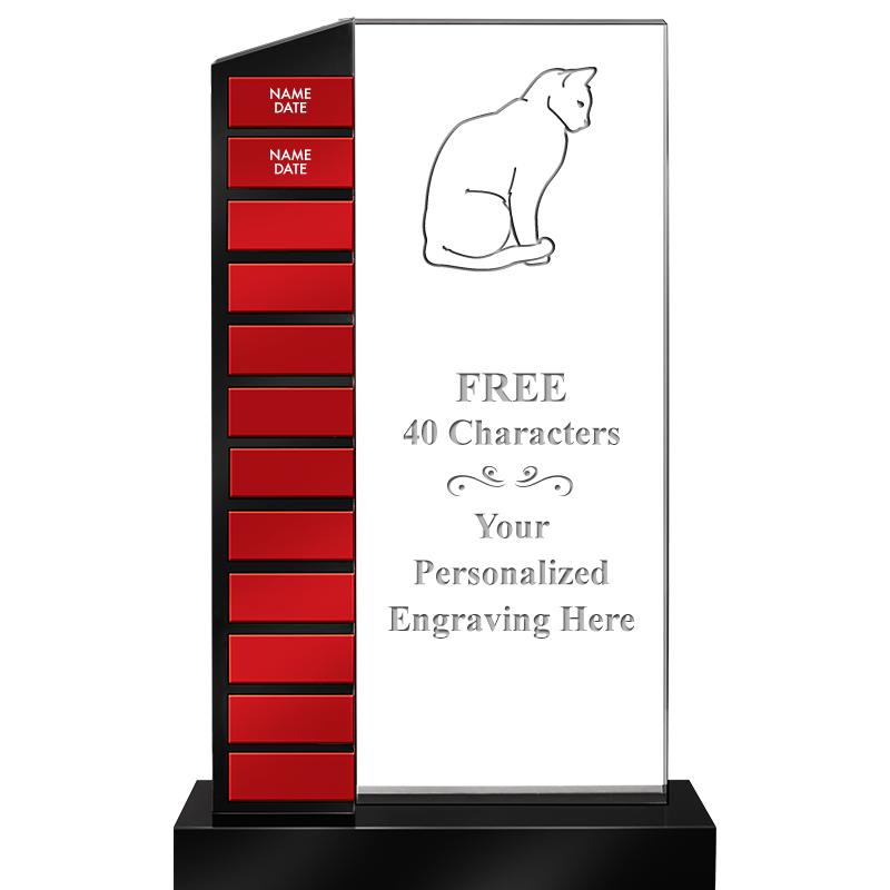 12.5" PERPETUAL ACR RED PLT