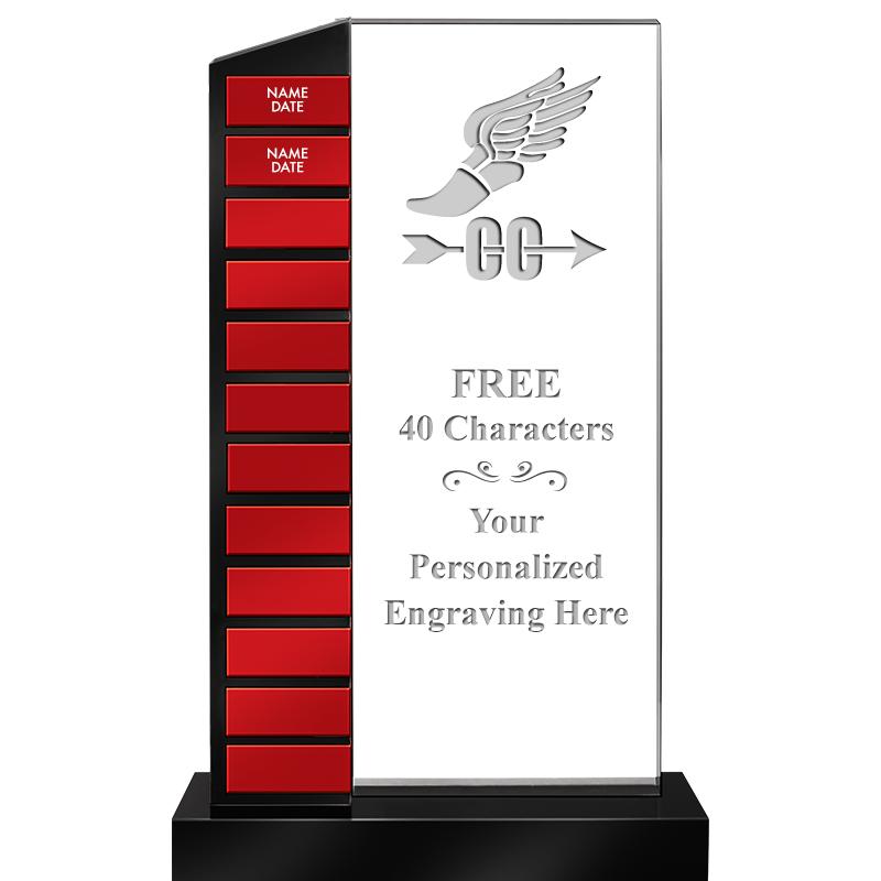 12.5" PERPETUAL ACR RED PLT