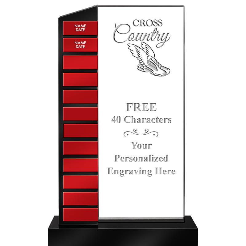 12.5" PERPETUAL ACR RED PLT