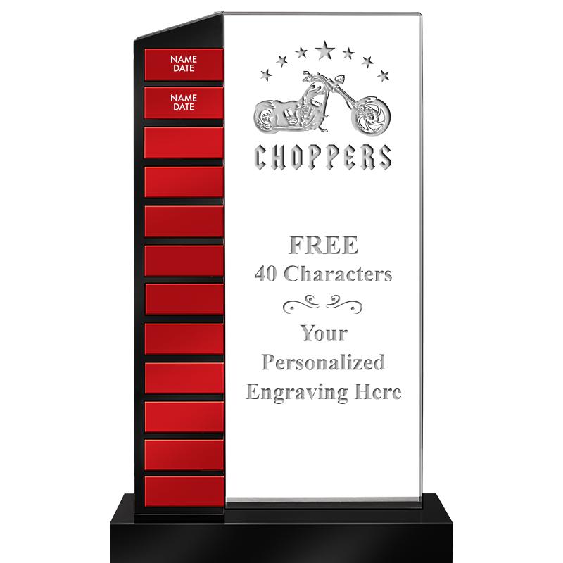 12.5" PERPETUAL ACR RED PLT