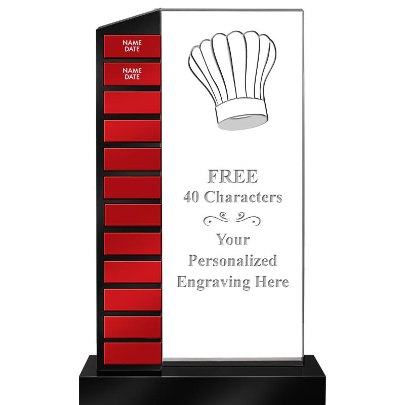 12.5" PERPETUAL ACR RED PLT