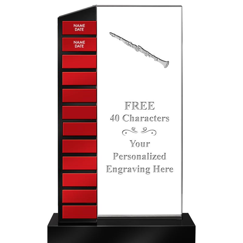 12.5" PERPETUAL ACR RED PLT