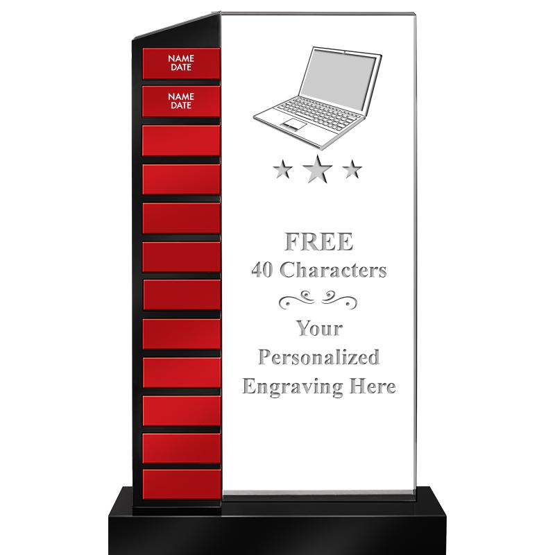 12.5" PERPETUAL ACR RED PLT