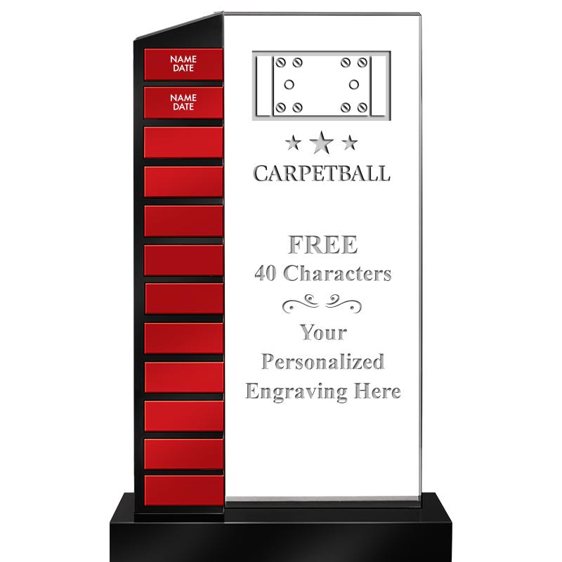 12.5" PERPETUAL ACR RED PLT