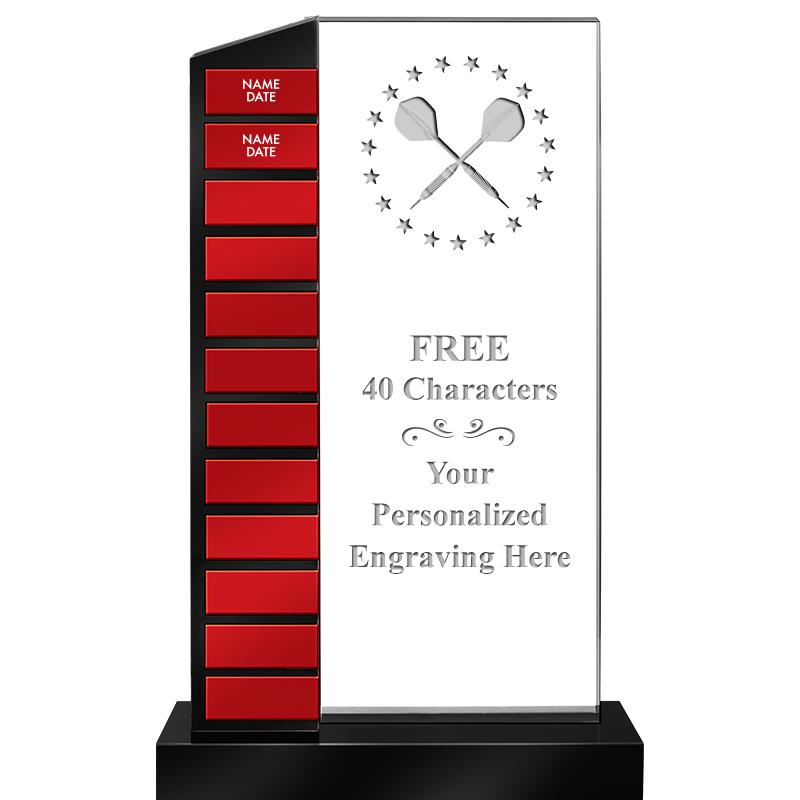 12.5" PERPETUAL ACR RED PLT