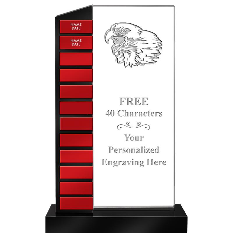 12.5" PERPETUAL ACR RED PLT